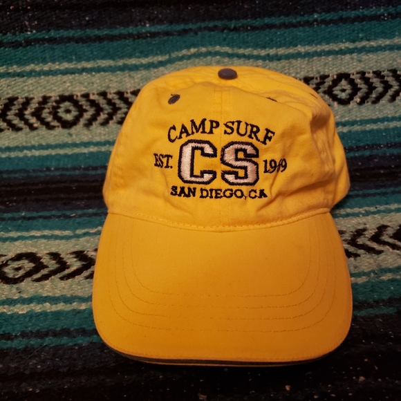 Camp Surf San Diego California  OTTO cap dad hat - Picture 2 of 6